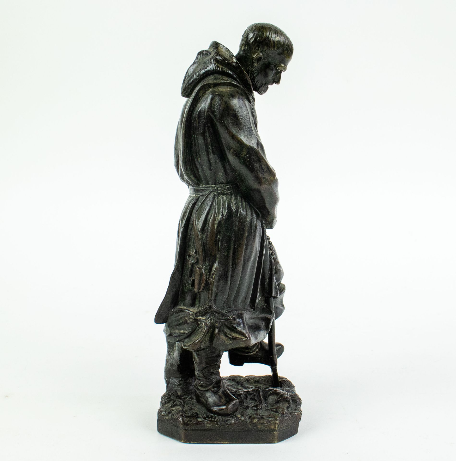 Bronze pilgrim Beaugrand - Bild 4 aus 5