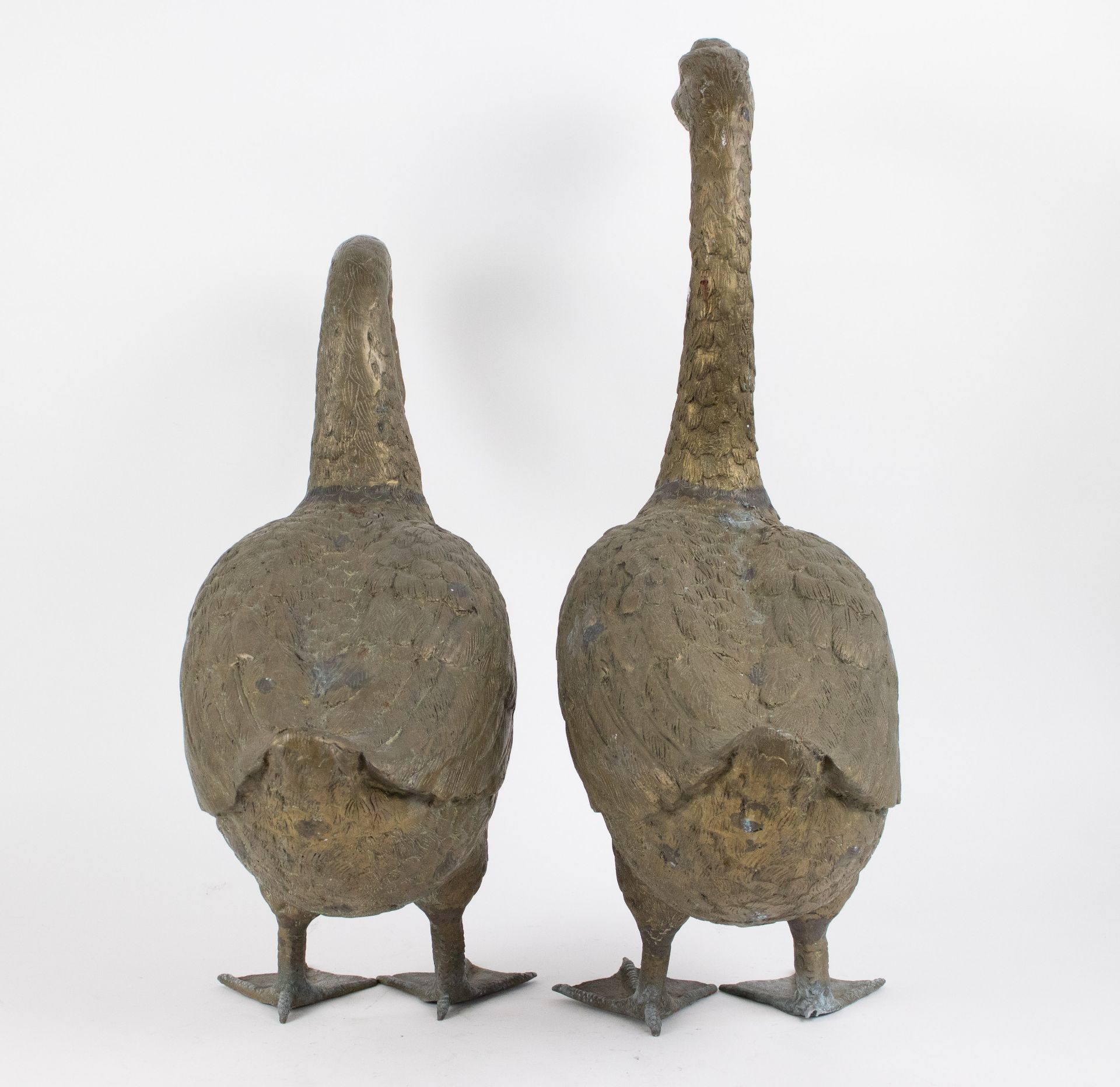 2 bronze gooses - Bild 3 aus 5