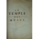 Le Temple des musées de Etienne Picart dit le Romain 1733