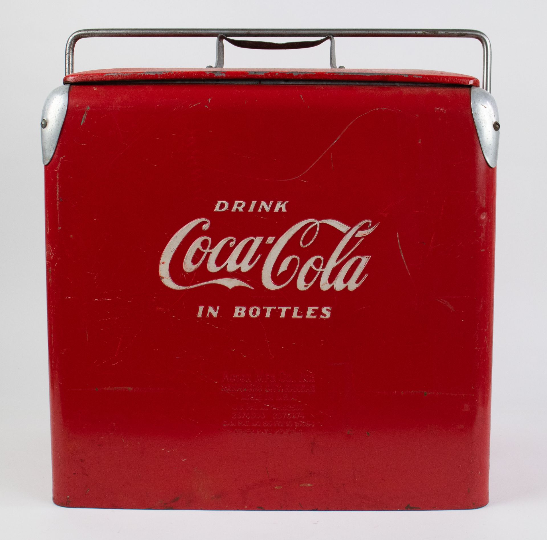 American vintage Coca Cola cool box - Image 3 of 5