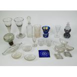 A collection with 18/19thC glassware