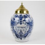 Delft Tabacco jar