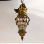 Bronze Hall lamp 19th C.