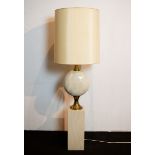 Marble vintage floor lamp