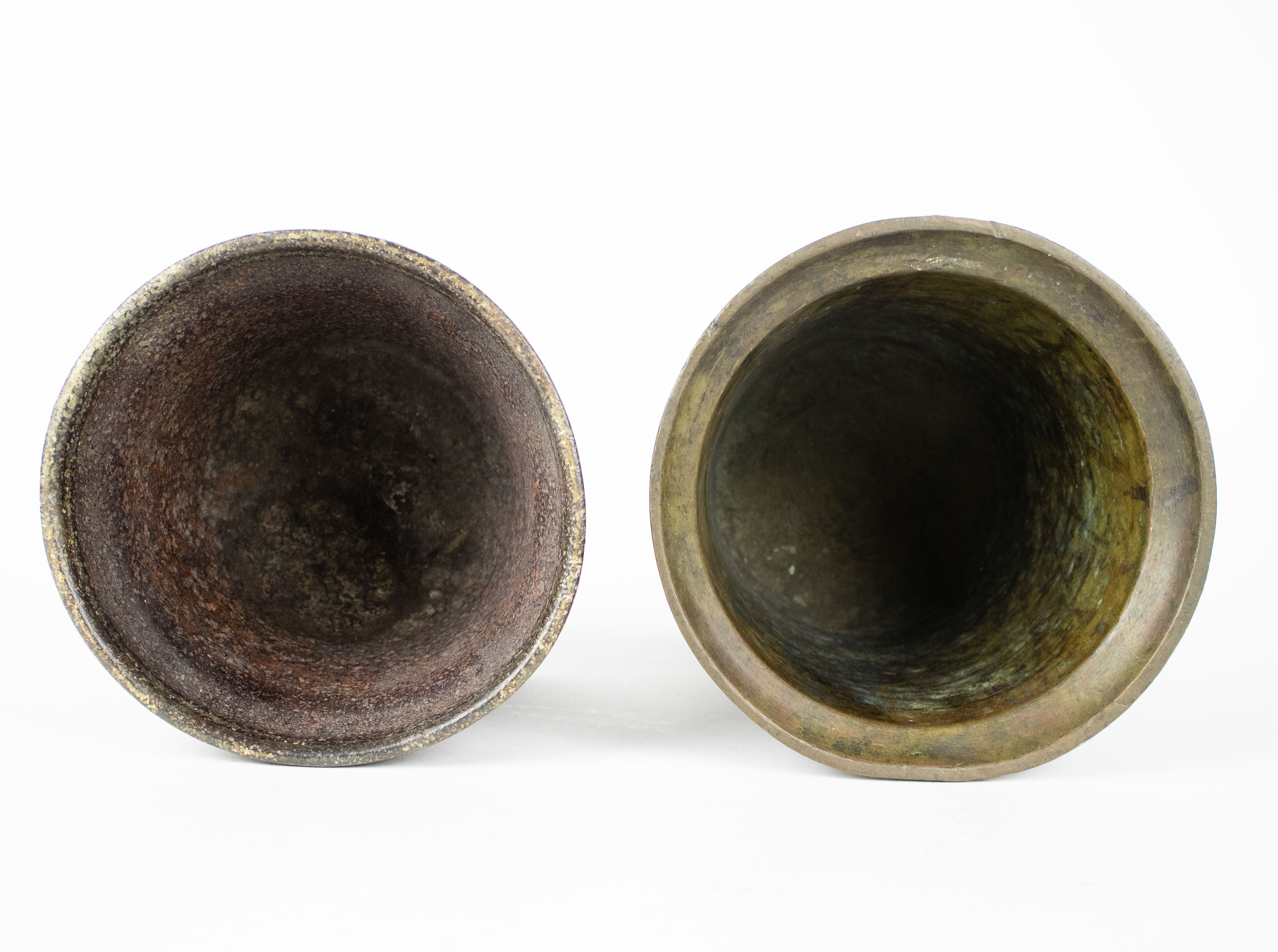 2 antique mortars - Image 3 of 4