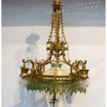 Art Nouveau German chandelier
