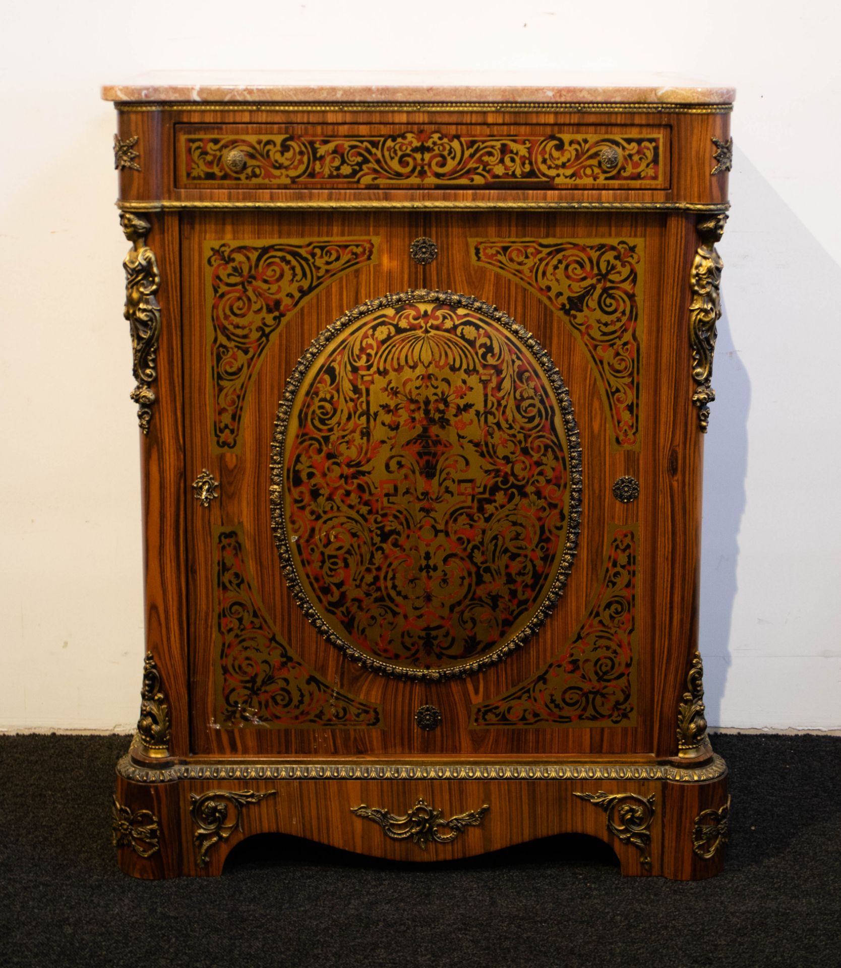 A Napoleon III style cabinet