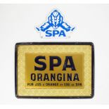 Enamel SPA and metal SPA Orangina