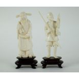 Chinese fisherman and Taoist