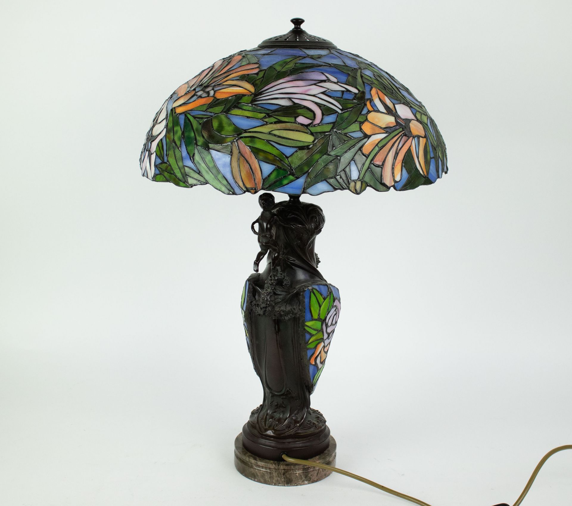 Tiffany style lamp - Bild 2 aus 3