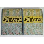 A collection of art books Le Théatre 1908-'09