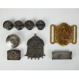 A collection of miscellaneous Dutch and English silver