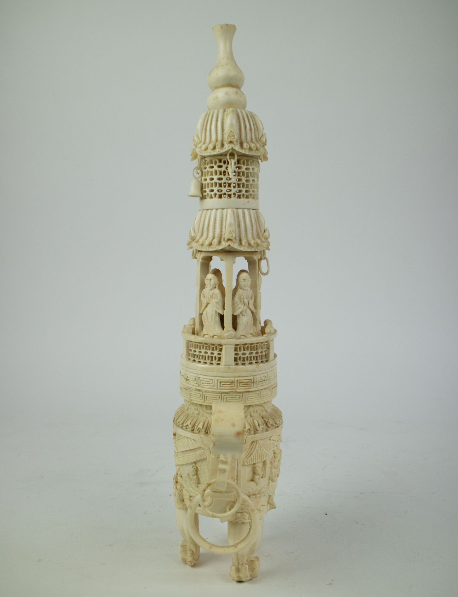 Chinees Ivory censor - Image 2 of 2