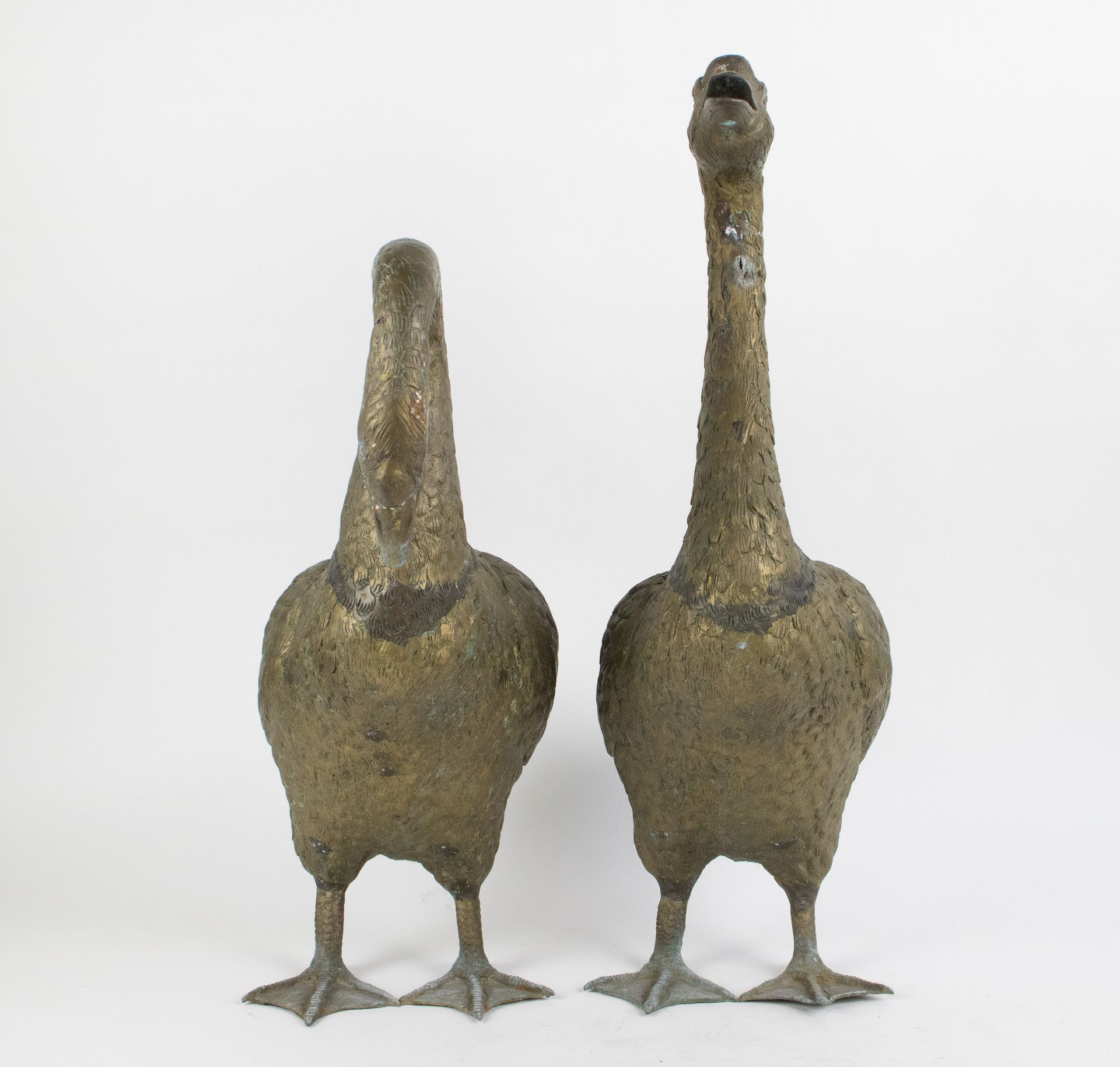 2 bronze gooses - Bild 5 aus 5