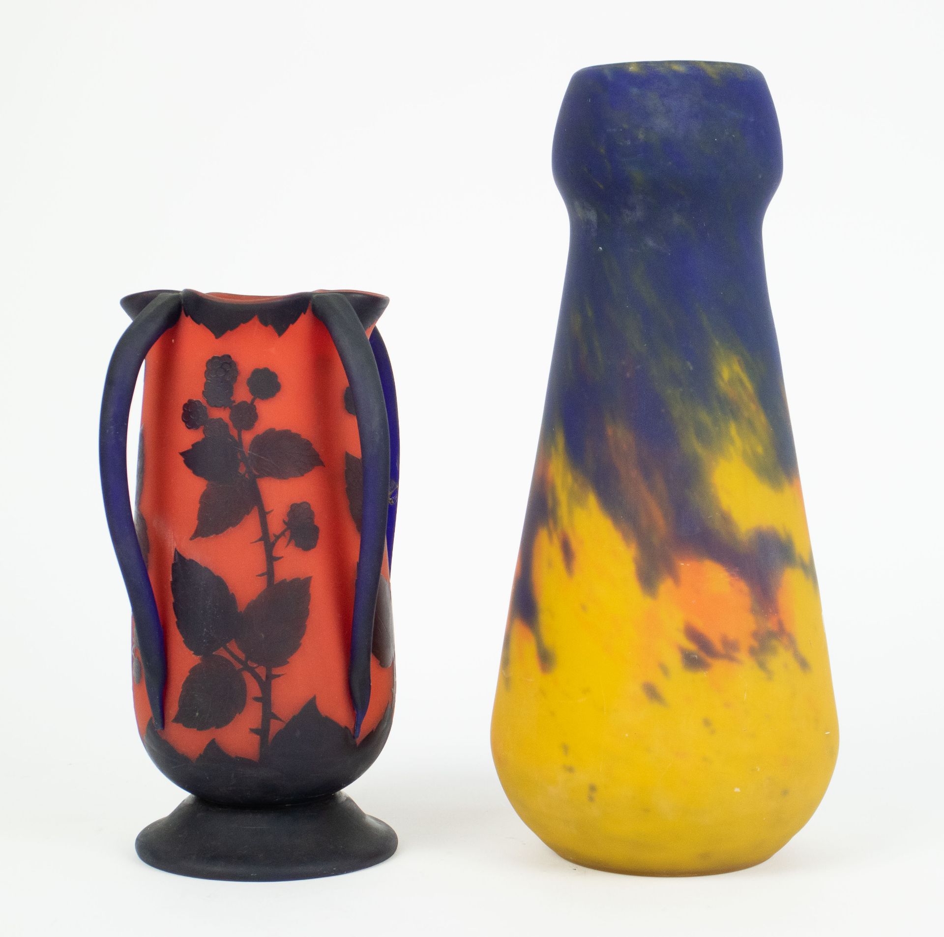 Muller Frères Luneville + Richard vase