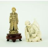 Ivory Japanese Okimono and Chinese ivory