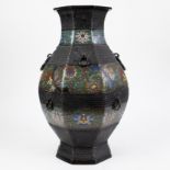 Bronze chamlevée Japanes vase