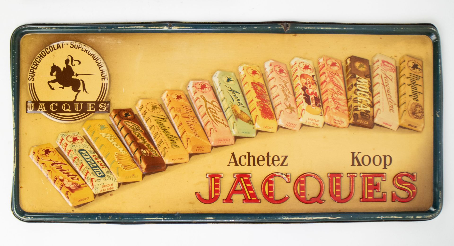 Metal chocolade Jacques, cardboard Aiglon and Apéritif NUXY - Image 2 of 4