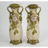 A pair of Royal Dux vases