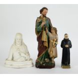 Christ, Saint Paul and Saint Joseph