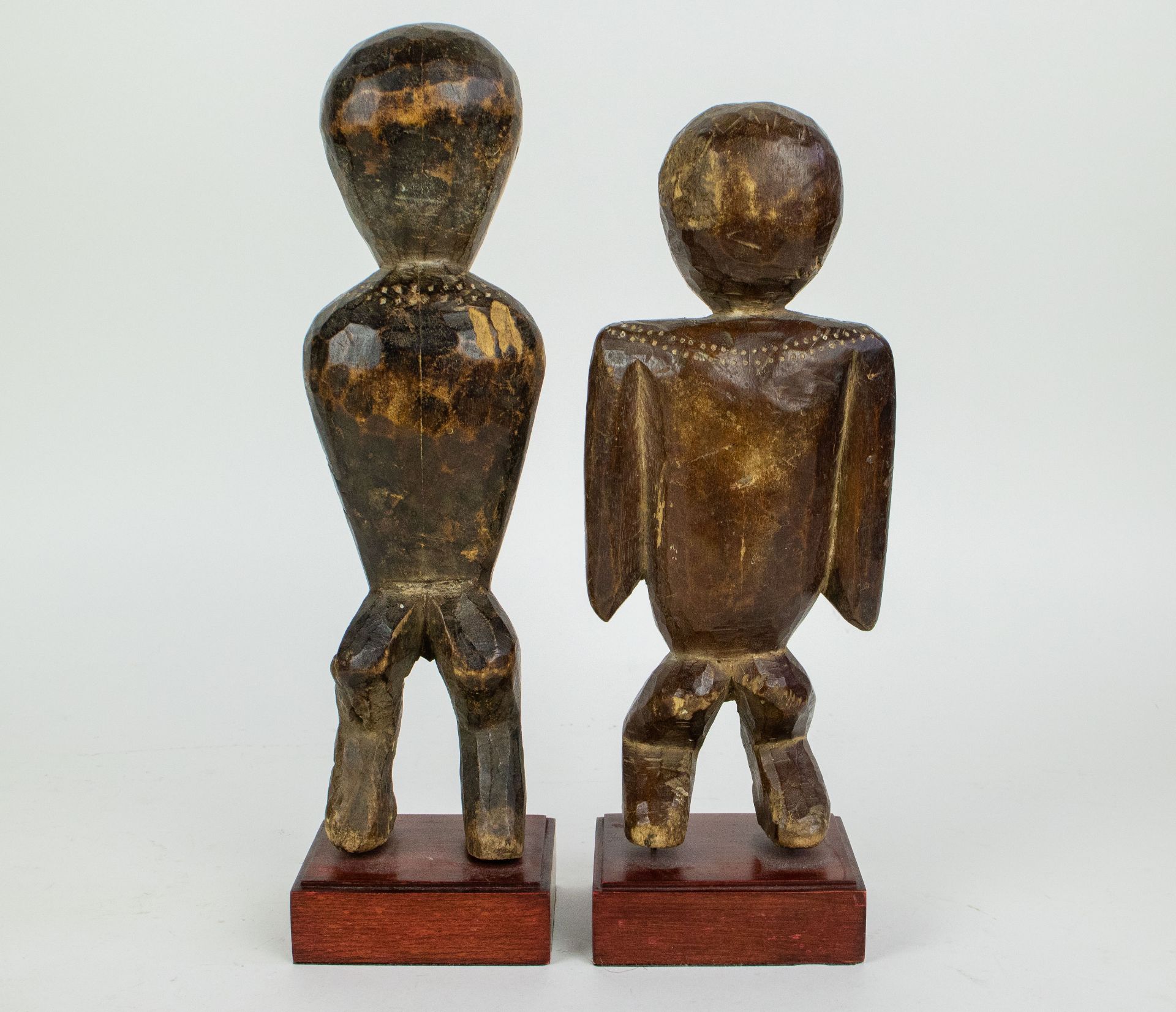 Couple Lega statues - Image 3 of 4