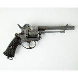 Liège pinfire revolver