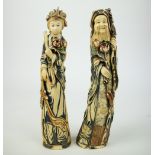 Couple immortals in ivory China