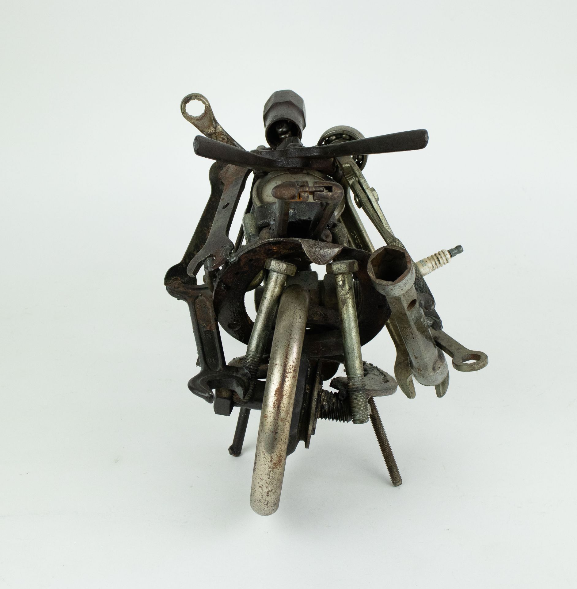 Metal assemblage motorcycle - Bild 4 aus 5