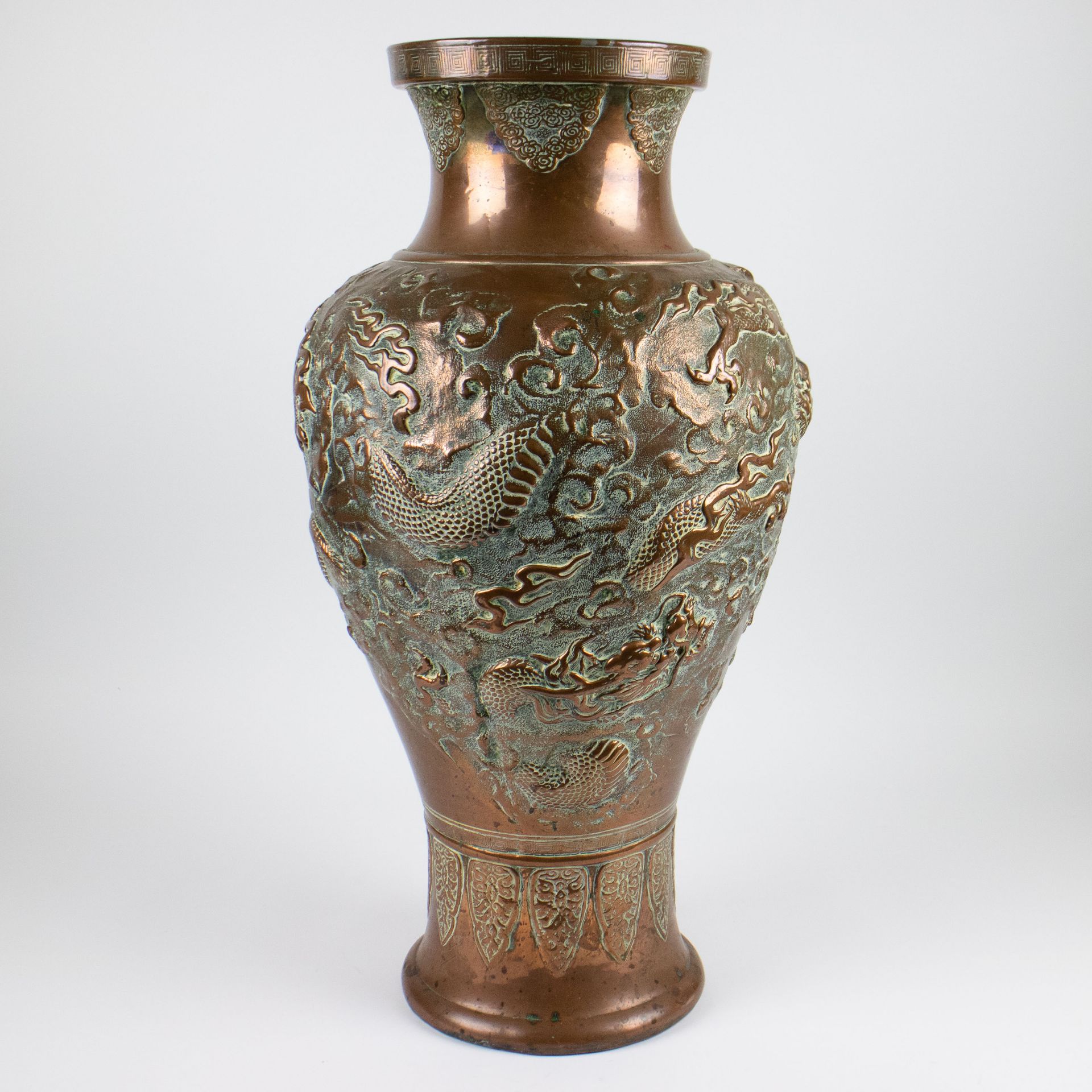 Japanese vase, circa 1900 - Bild 3 aus 6