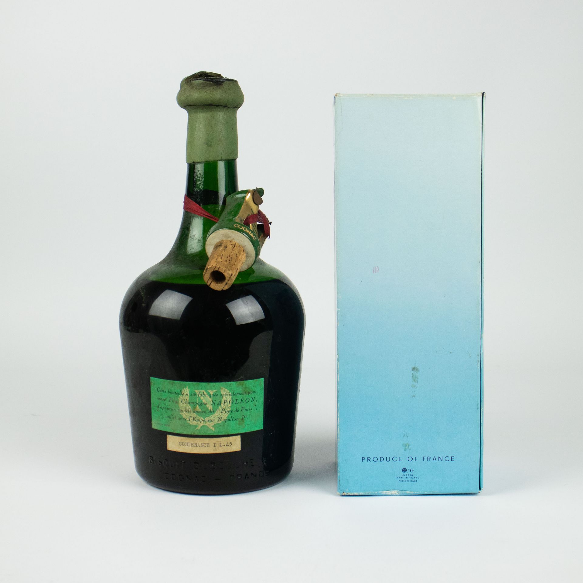 Napoleon Bisquit Cognac sixties and Martell Cognac Cordon Blue - Image 8 of 11