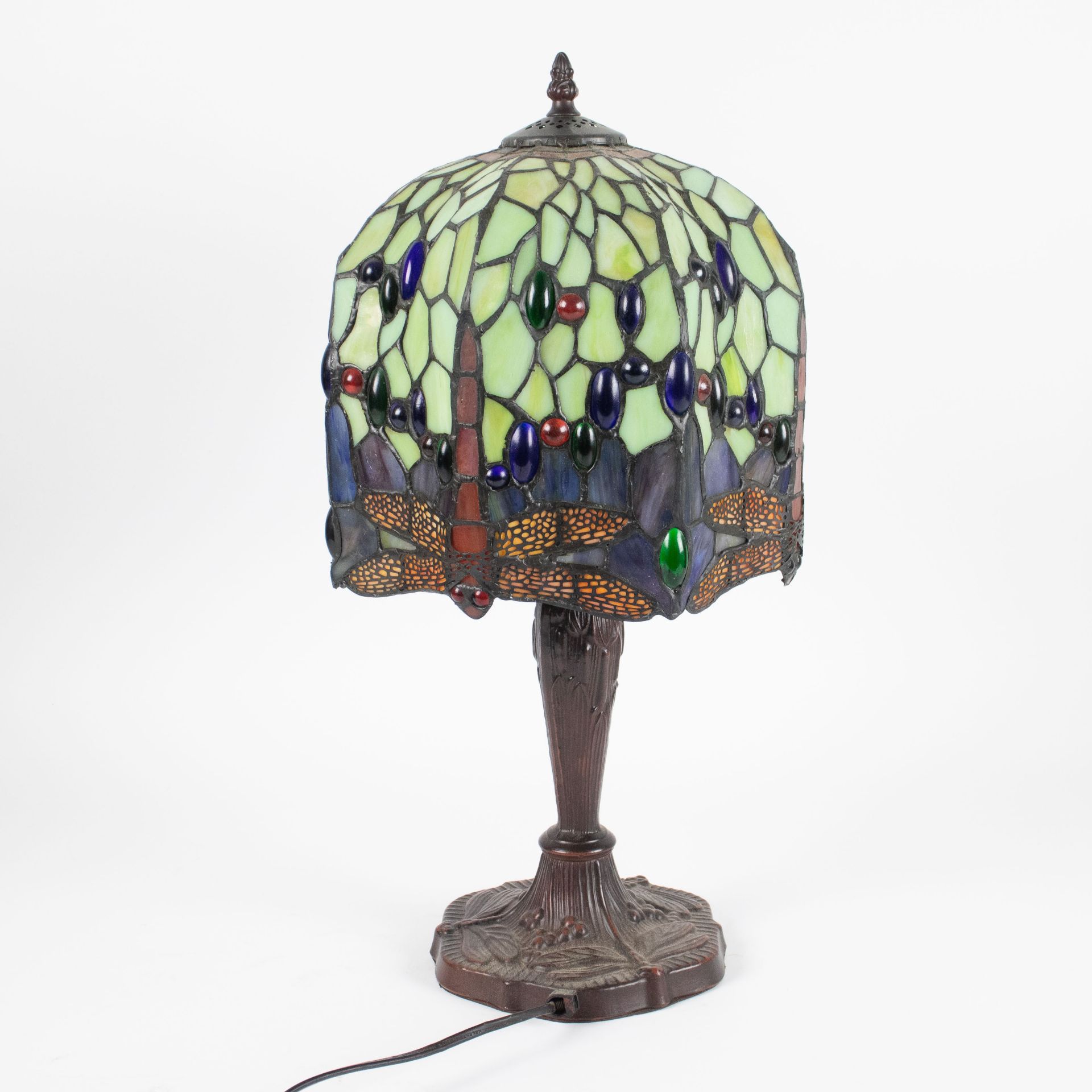 Lampadaire style Tiffany - Image 3 of 4