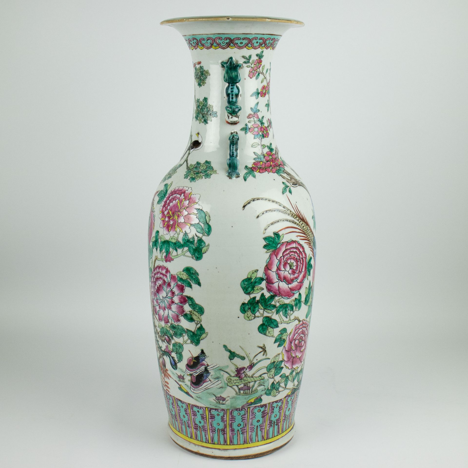 A Chinese vase 2nd half 19th century - Image 4 of 8