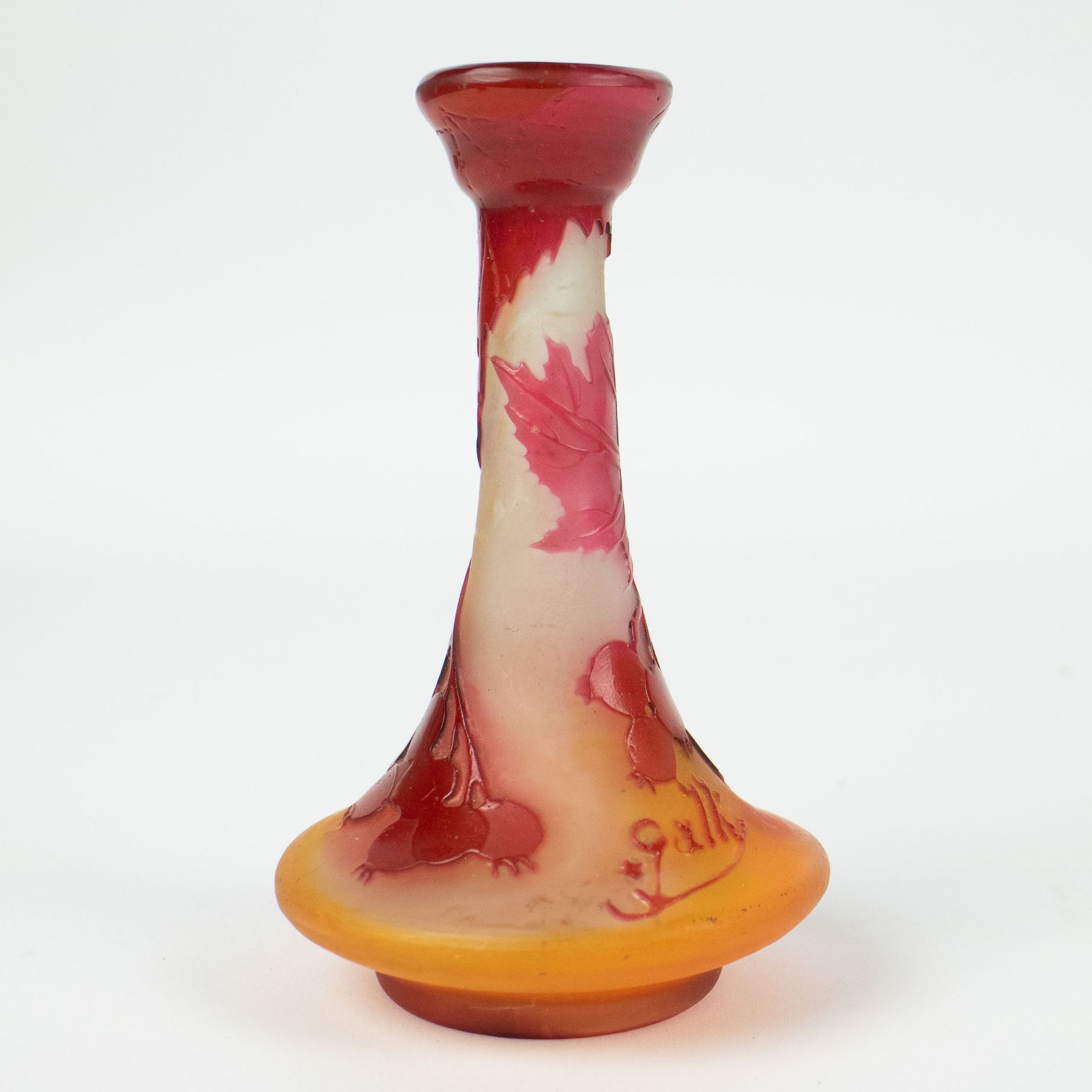 Émile GALLÉ vase in glass paste - Image 2 of 6