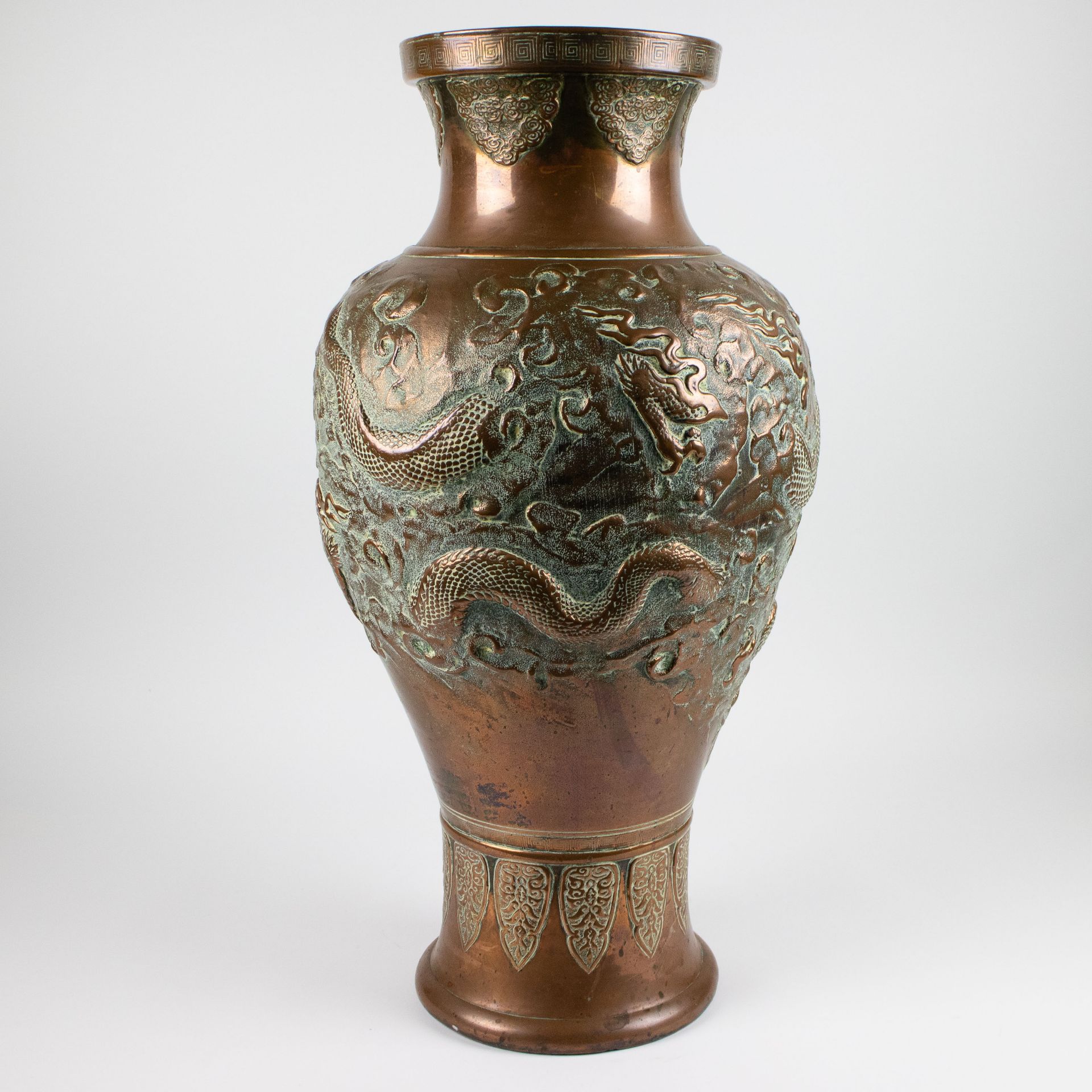 Japanese vase, circa 1900 - Bild 2 aus 6