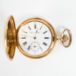 An 18KT gold pocket watch Chronometre