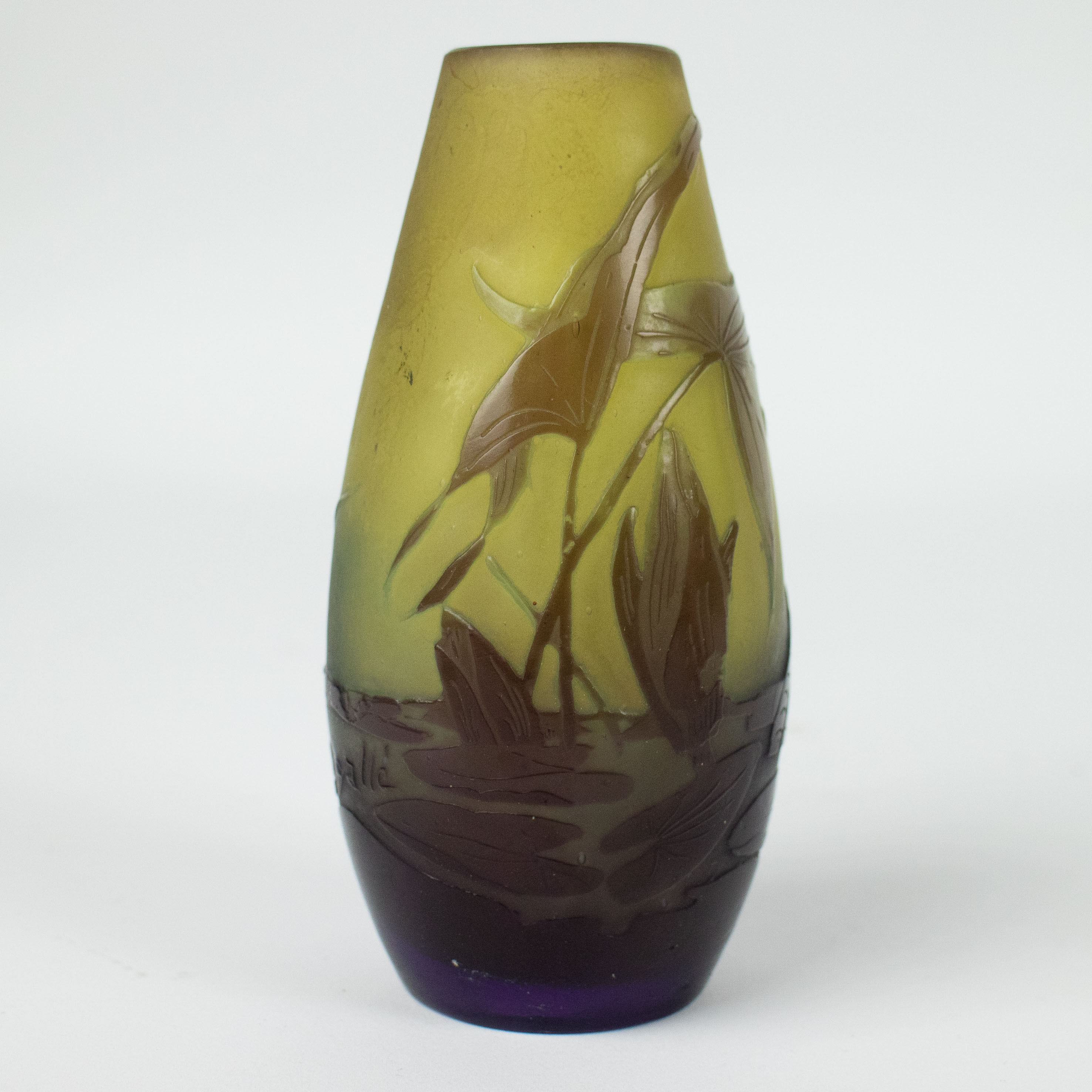 Émile GALLÉ vase in glass paste - Image 4 of 6