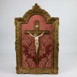 Ivory crucifix around 1700