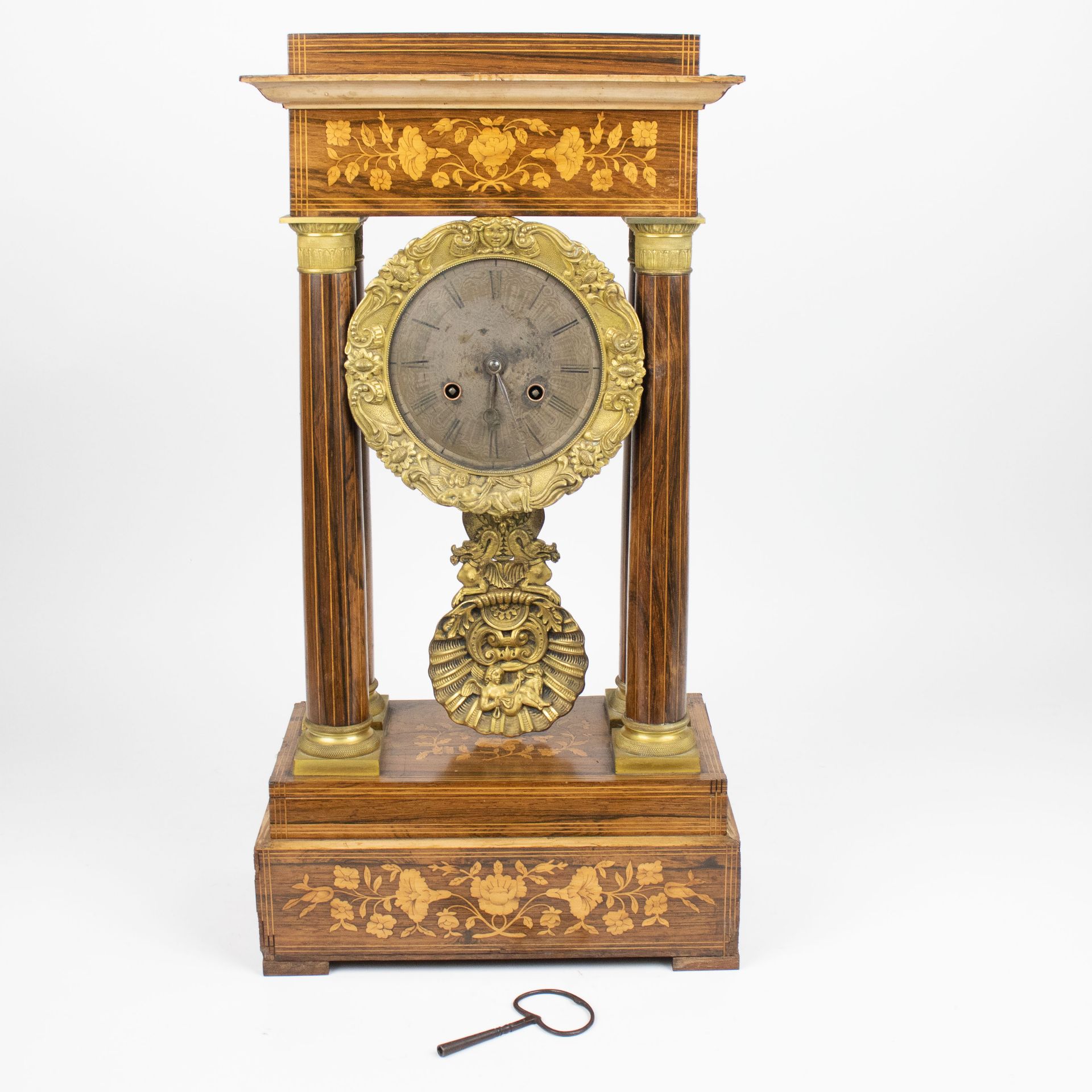 Column clock Louis Phlippe circa 1830/1840 - Image 2 of 6