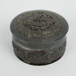 silver lidded box Shan (Tai Yai) period