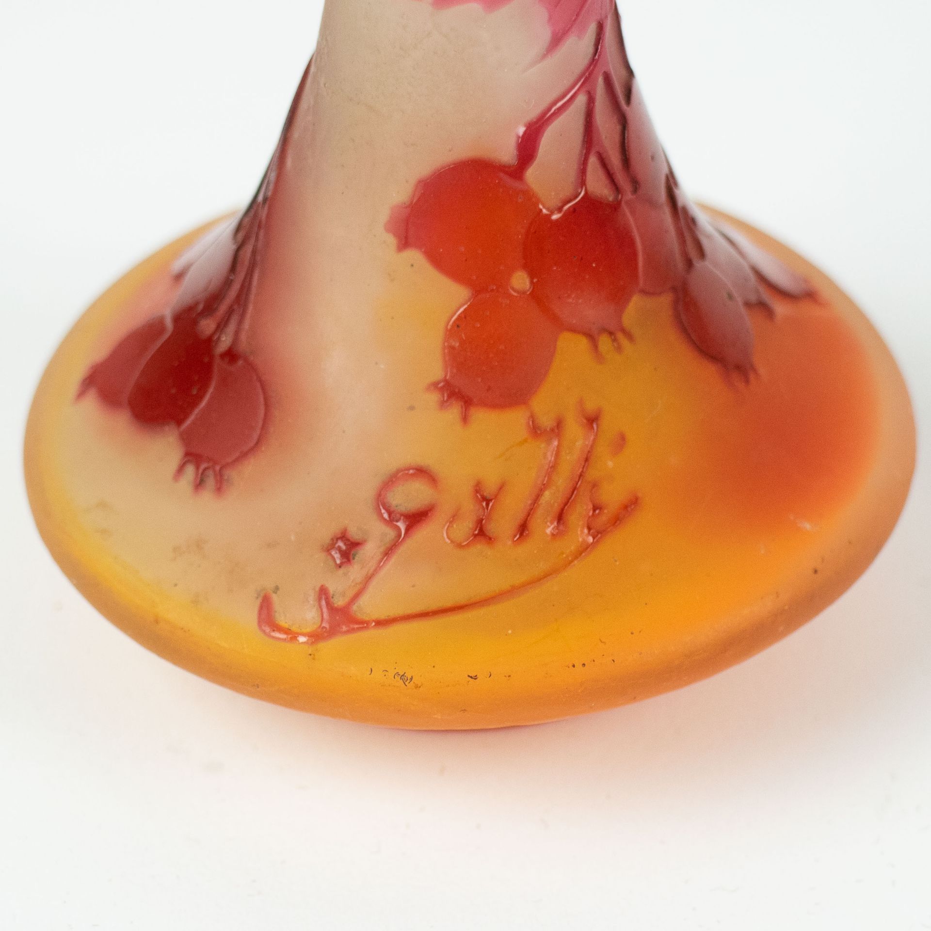 Émile GALLÉ vase in glass paste - Image 5 of 6