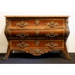 Commode style Louis XV with marble top