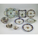 A collection of Rouen faience, 19th/20th century