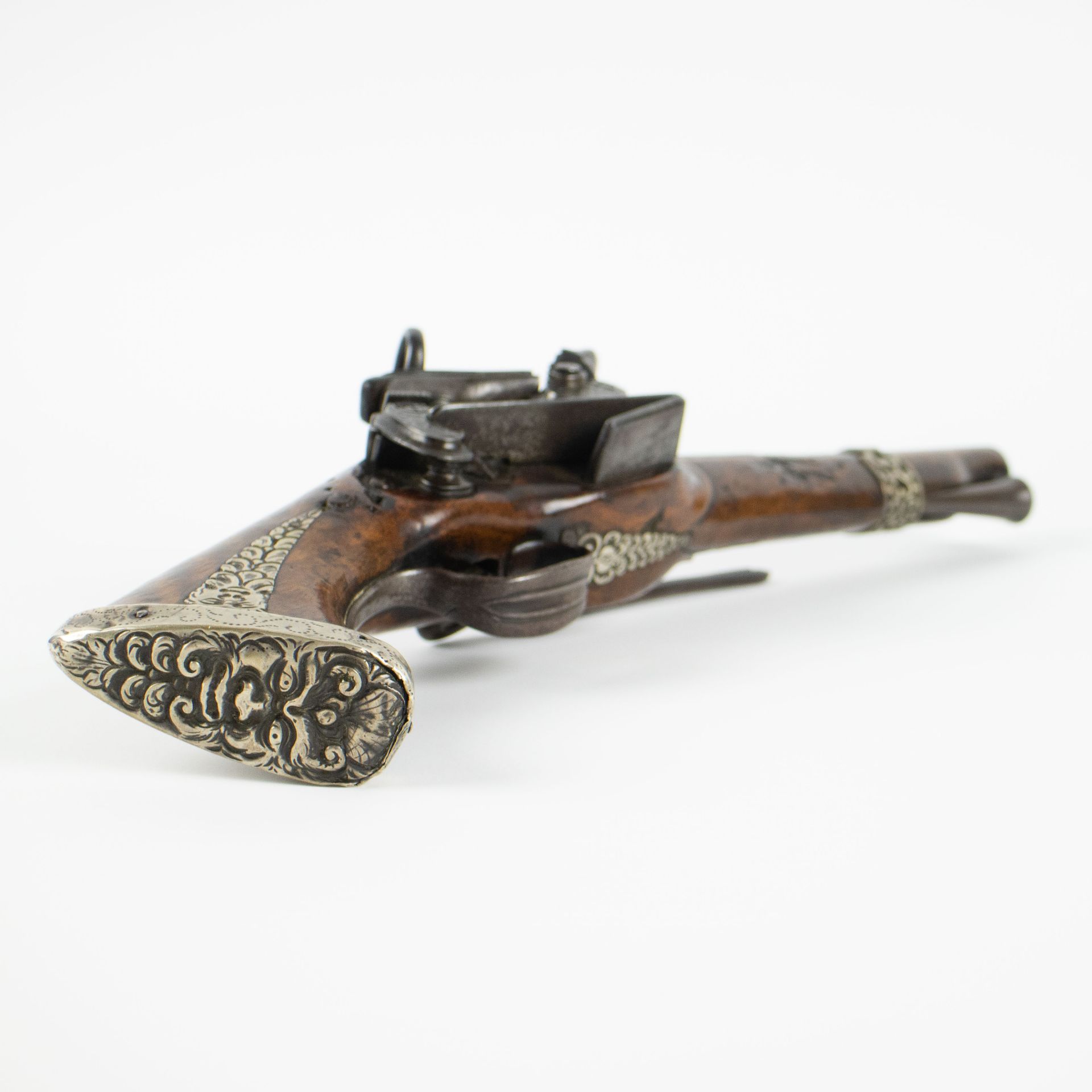 Italian Ripol miquelet pistol period 1820 - Bild 3 aus 5