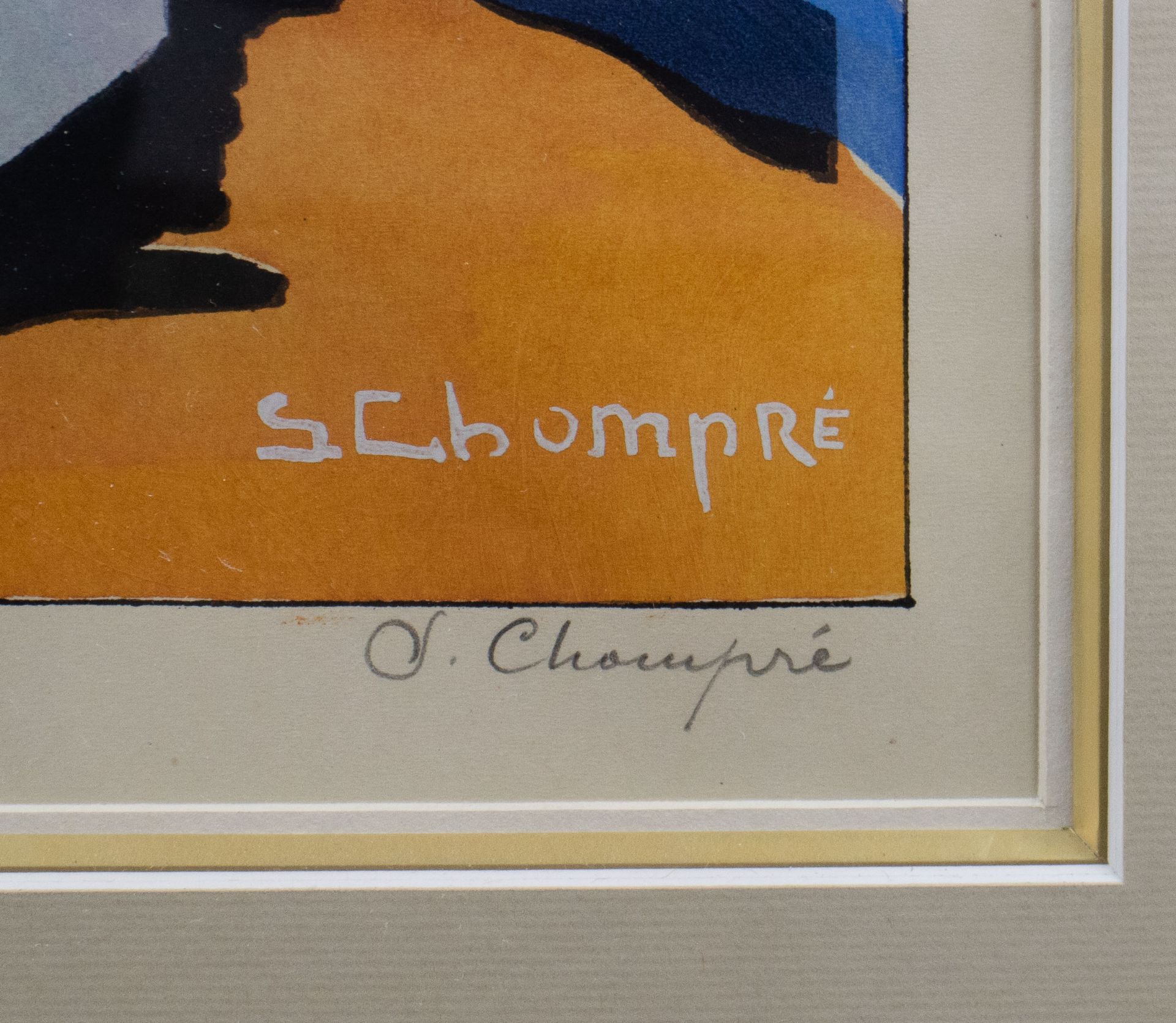 2 pochoirs S. Chompré - Image 3 of 7