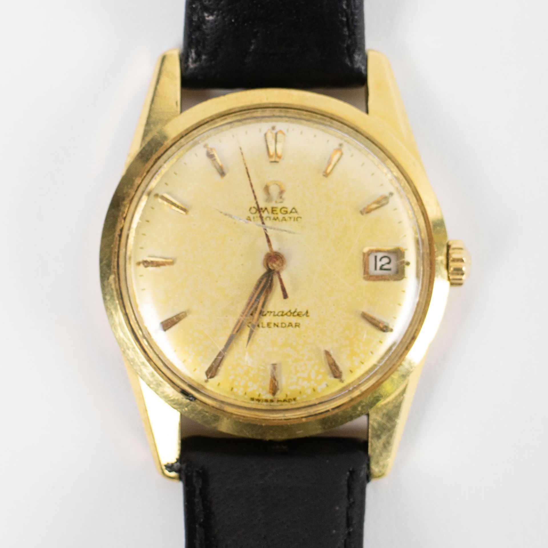 A golden 18KT Omega Seamaster automatic - Image 2 of 6