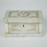 Marble box with pentagram