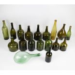 A collection of old bottles 18/19th century