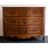 Flemish 18th century oak chest of drawers