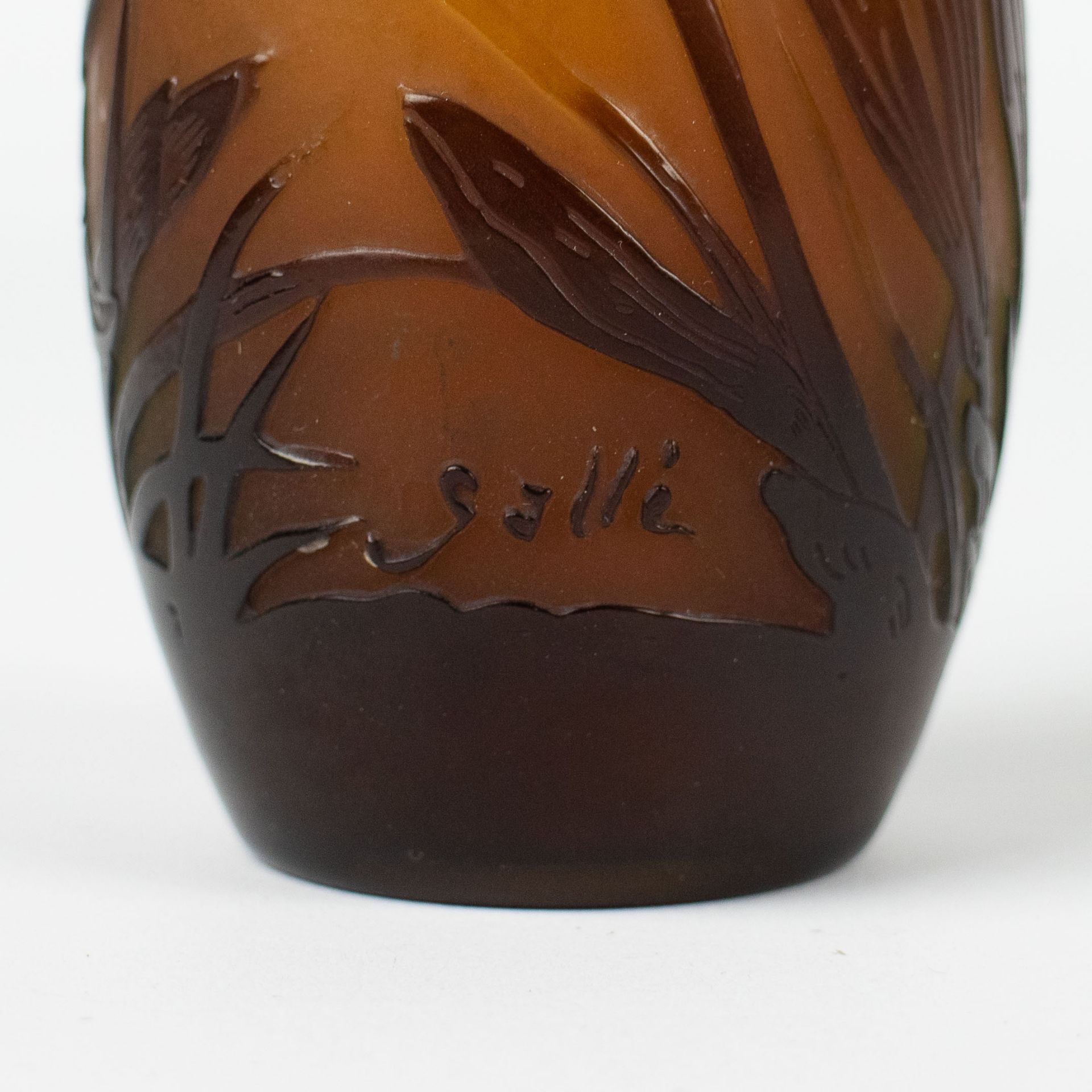 Émile GALLÉ vase in glass paste - Image 5 of 6