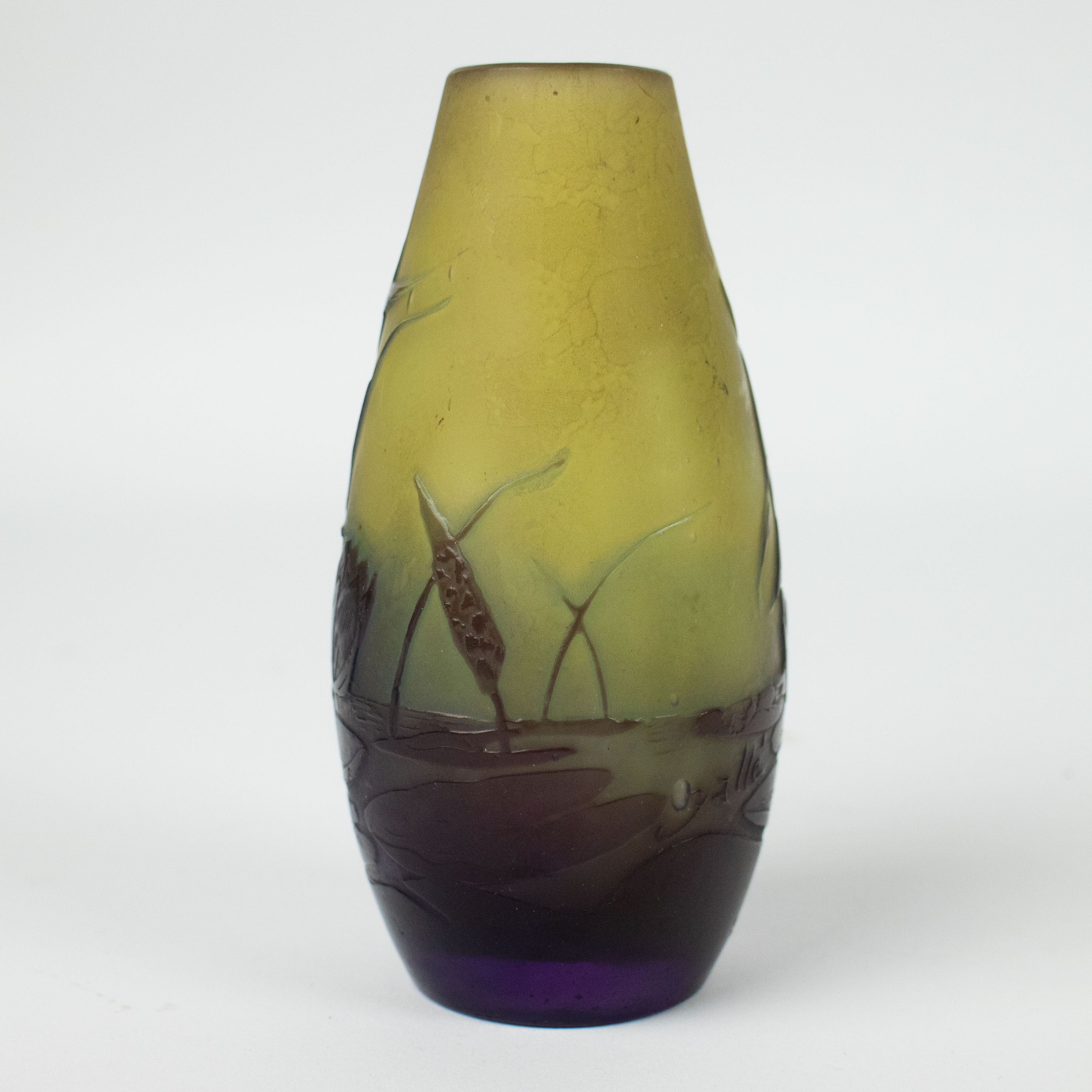 Émile GALLÉ vase in glass paste - Image 3 of 6